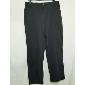 Lee Women's Black Size 18 Medium Modern Series Curvy Fit Straight Leg Denim